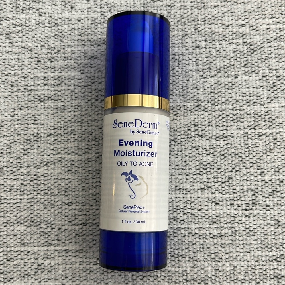 SeneGence Evening Moisturizer- Oily to Acne